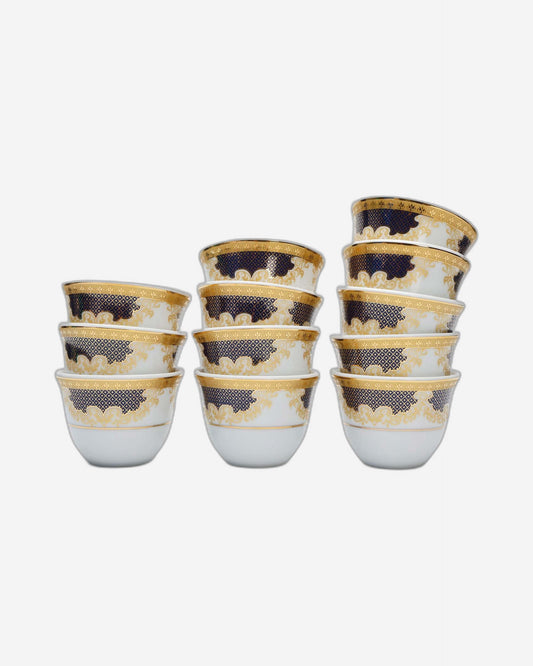 Dankotuwa Mersin 12 Pcs Cawa Cups Set