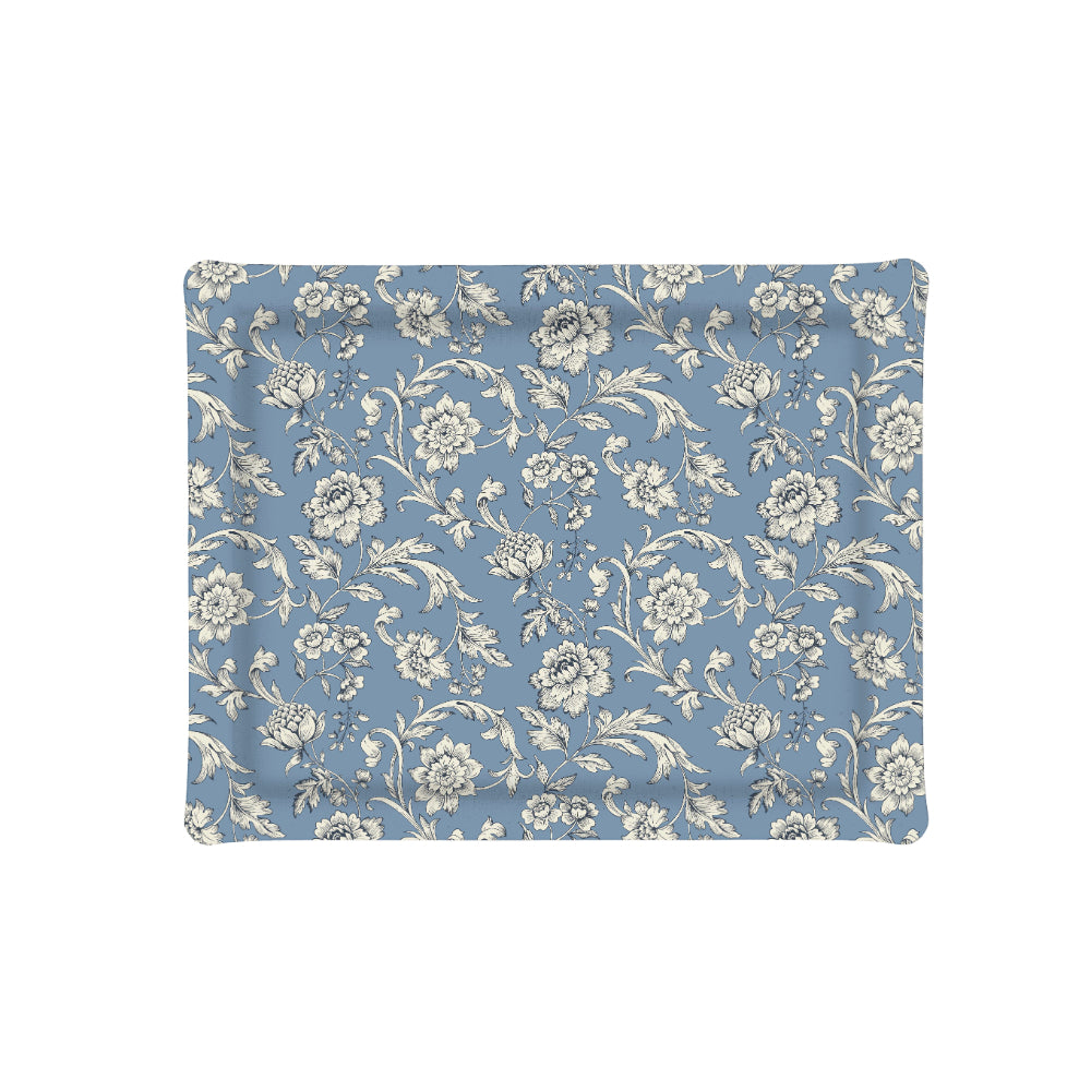 ACRYLIC TRAY 46X36CM PERSIA BLUE