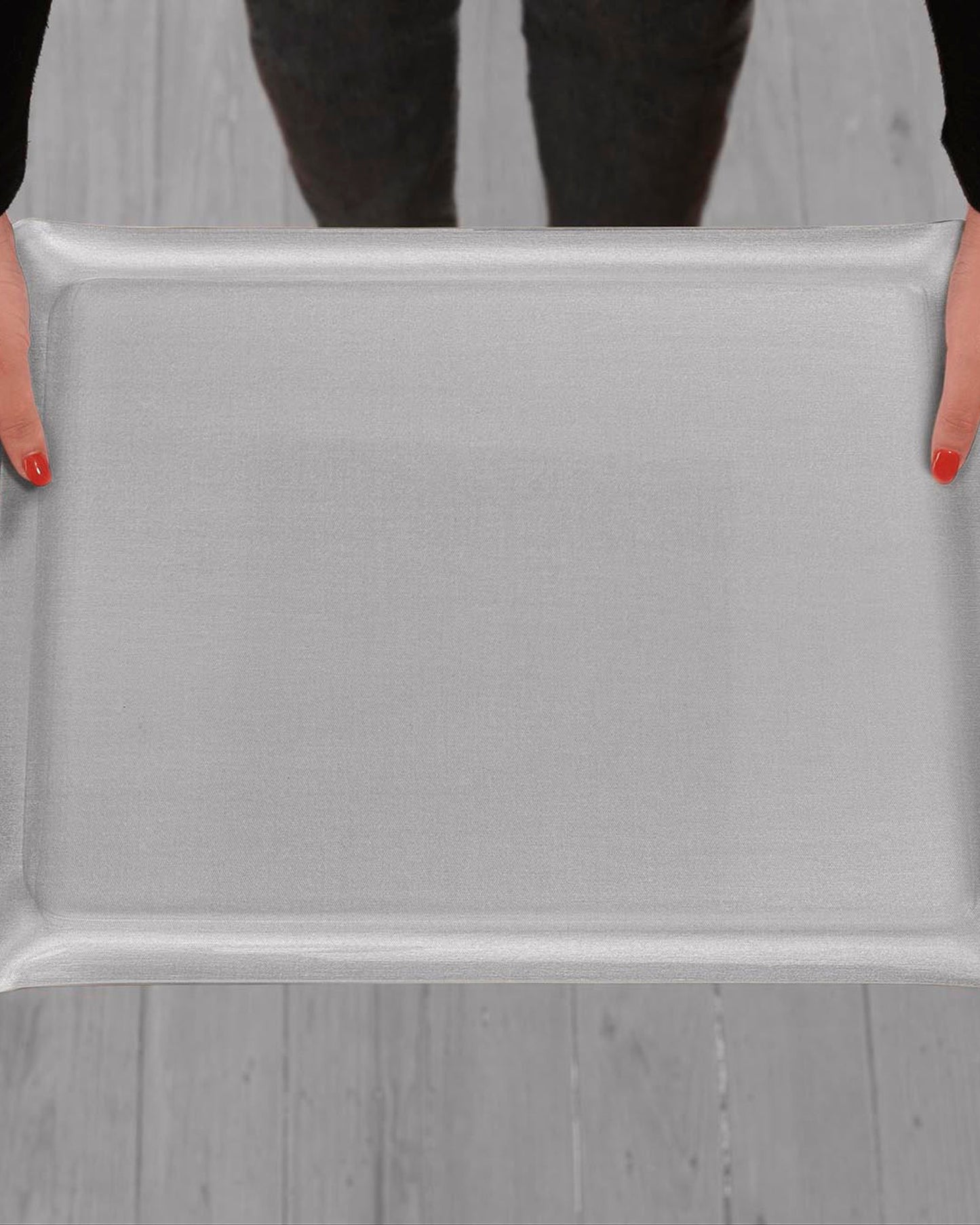 Platex Acrylic Tray 46x36cm Secret Silver