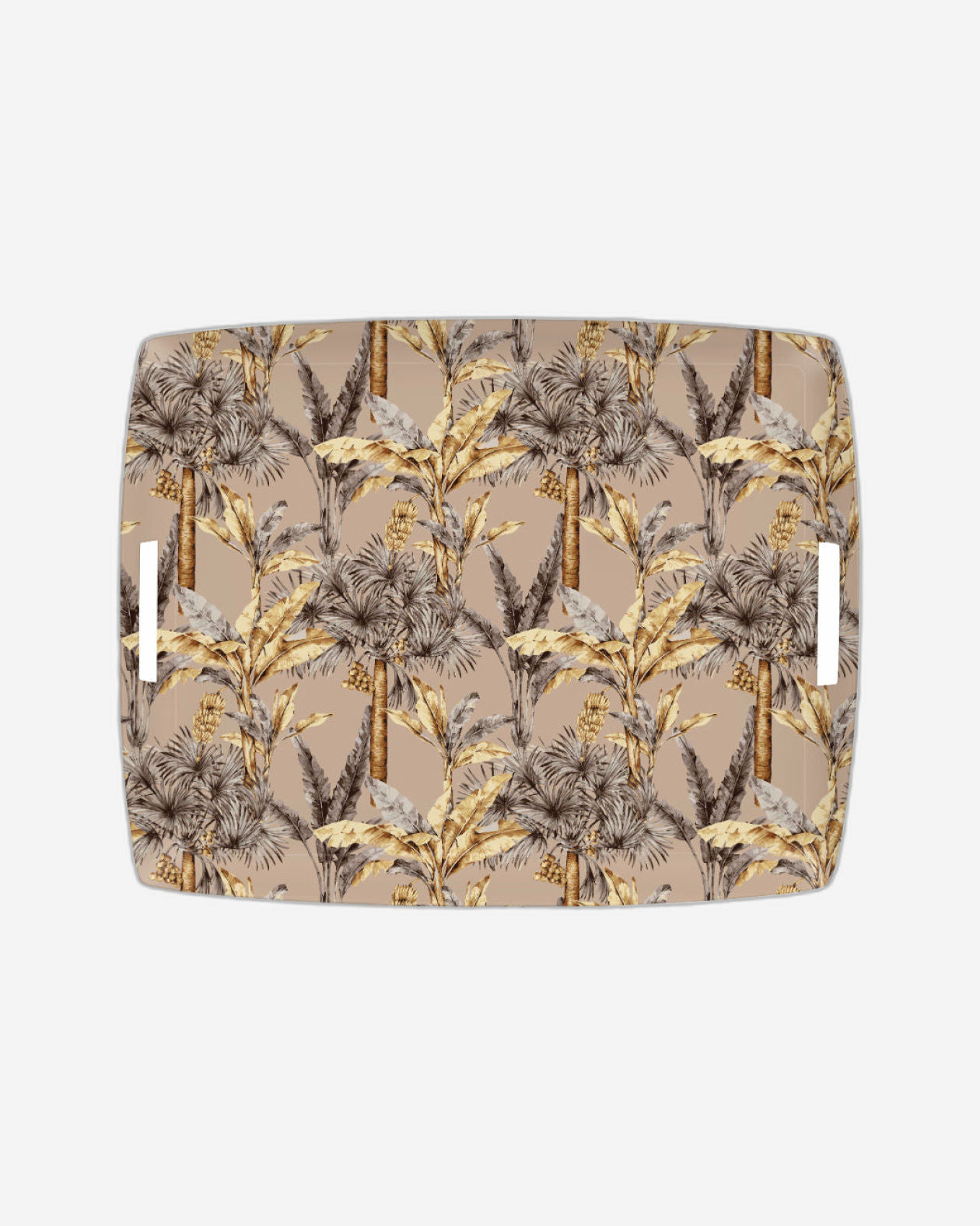 Platex Acrylic Tray 46X36Cm Banana Brown