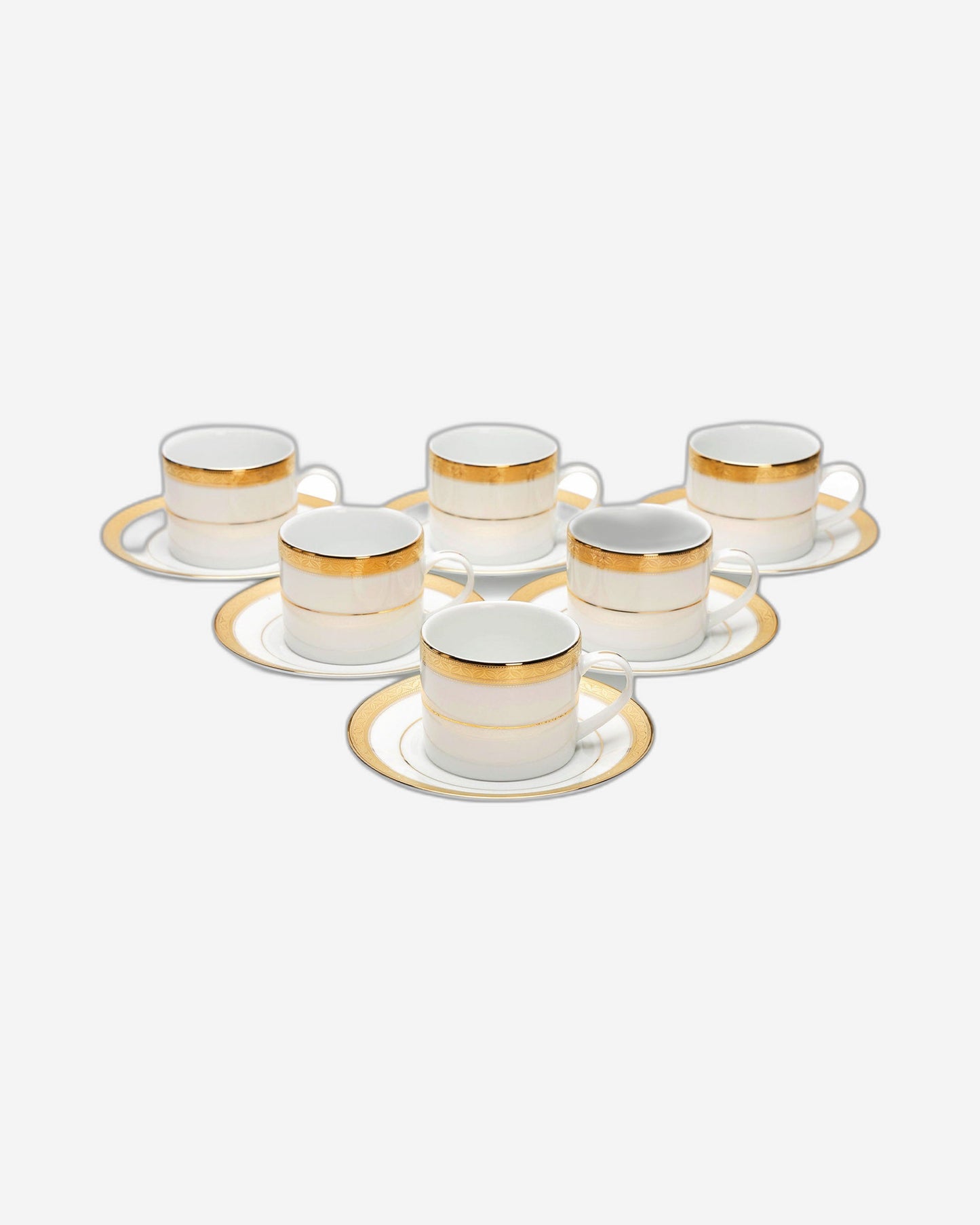 Dankotuwa Tea Cup & Saucer Set 6+6 Talinn