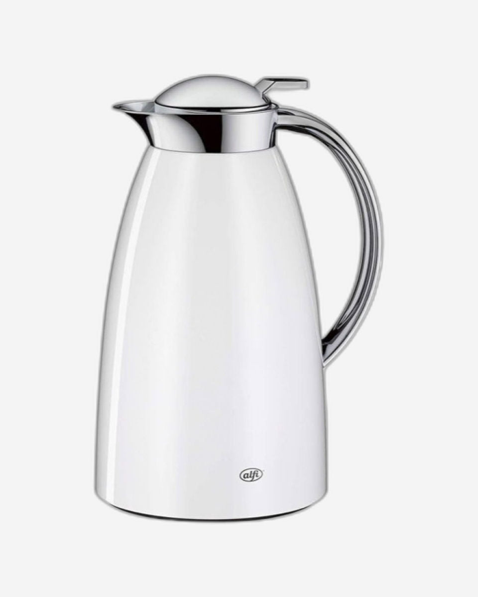 Alfi Gusto Tea Flask Coconut White 1L Chrome