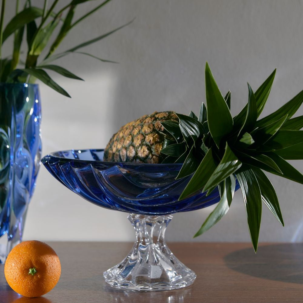 Bohemia Bamboo FTD Bowl 336 Non Lead With Blue Color