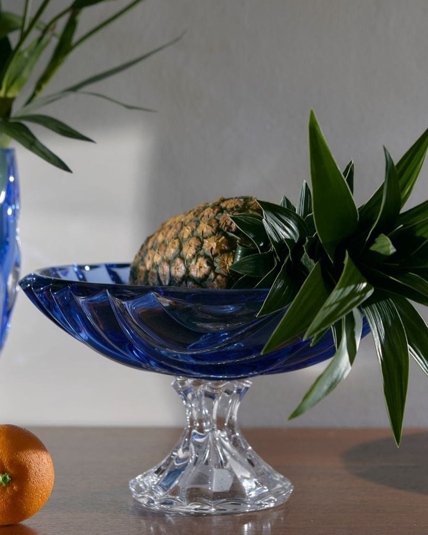 Bohemia Bamboo FTD Bowl 336 Non Lead With Blue Color