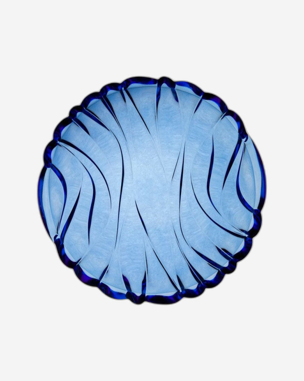 Bohemia Bamboo Bowl 336 Non Lead With Blue Color