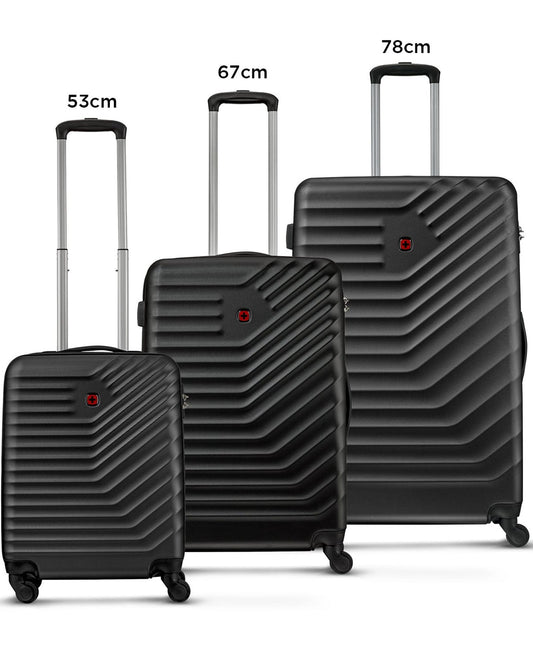 Wenger Trayn 3 piece Luggage Trolley Set