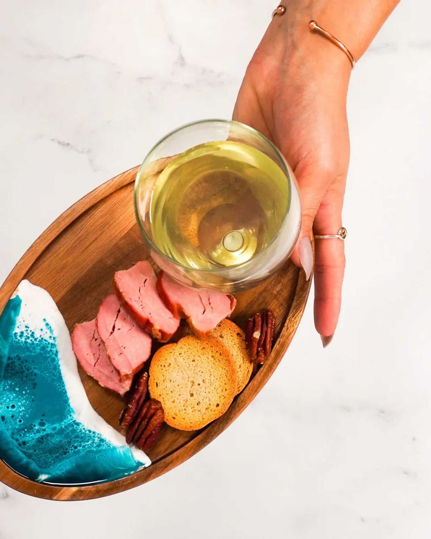 Lynn & Liana Appetizer Tray, Ocean Vibes