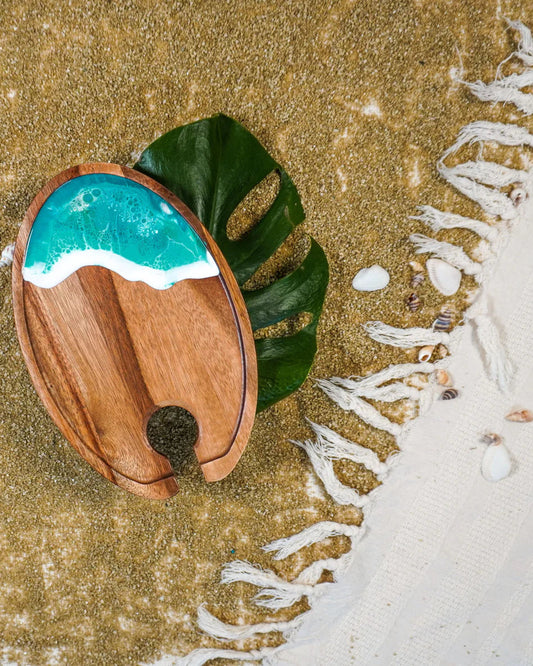 Lynn & Liana Appetizer Tray, Ocean Vibes