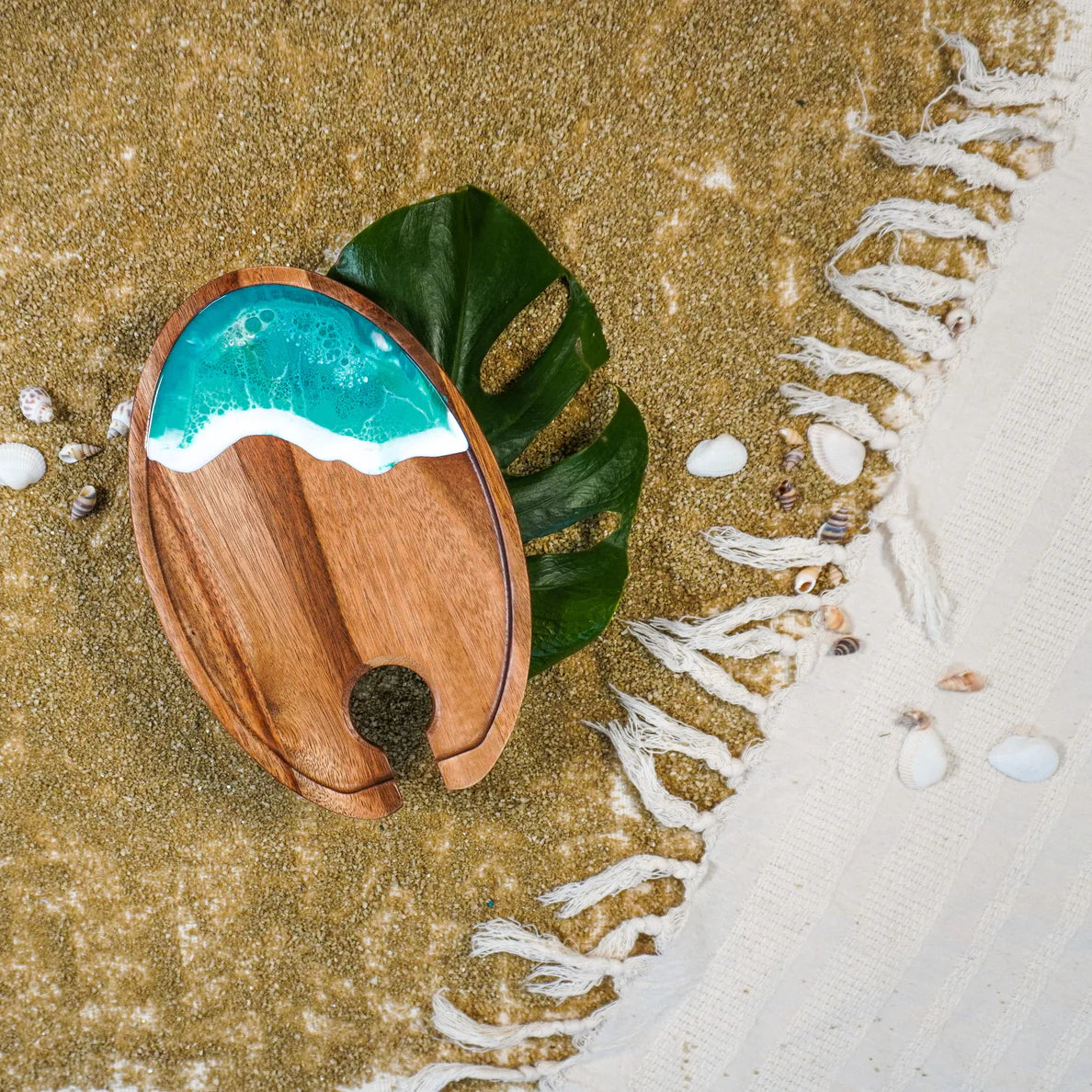 Lynn & Liana Appetizer Tray, Ocean Vibes