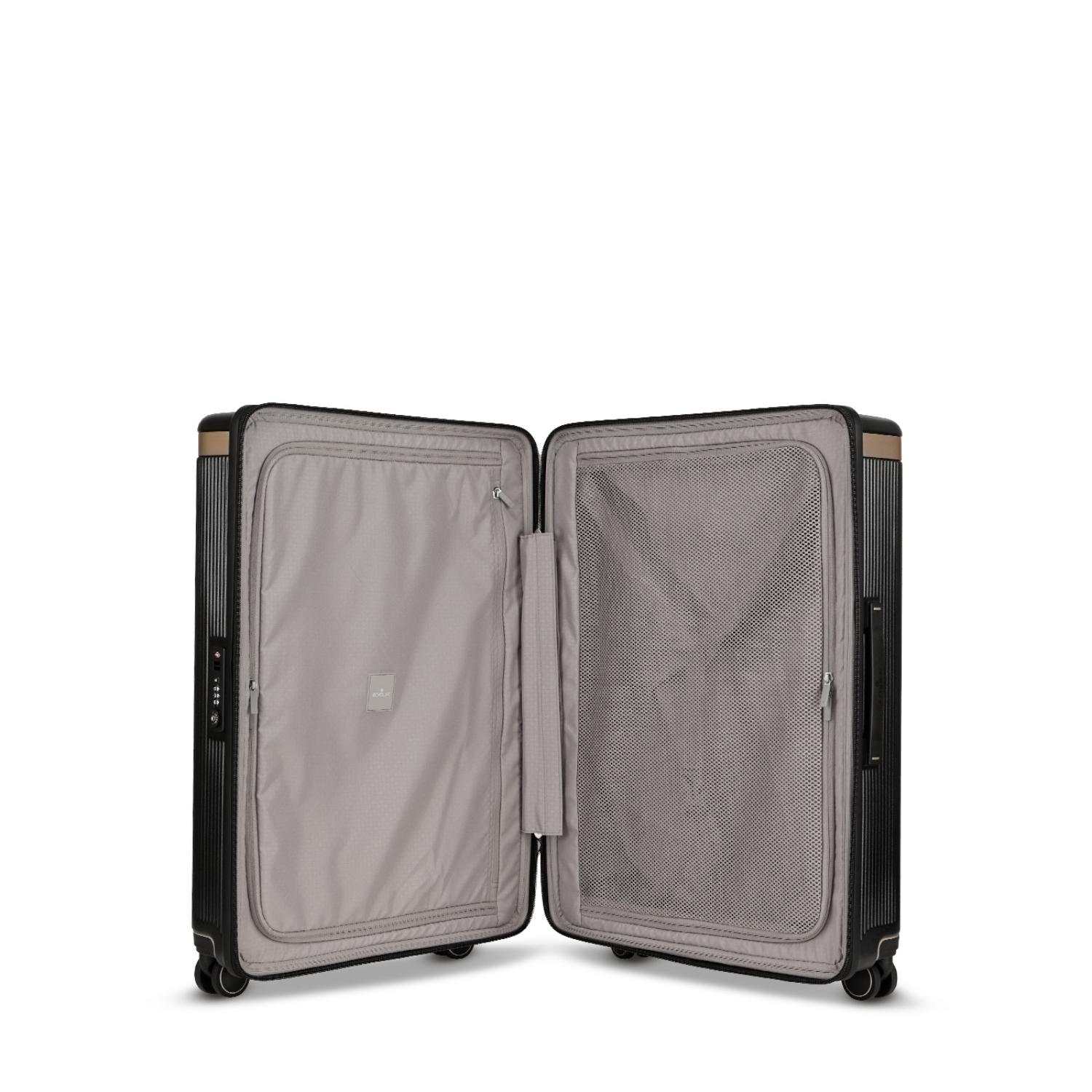 Echolac Dynasty Hardcase 4 Double Wheel  Luggage Trolley