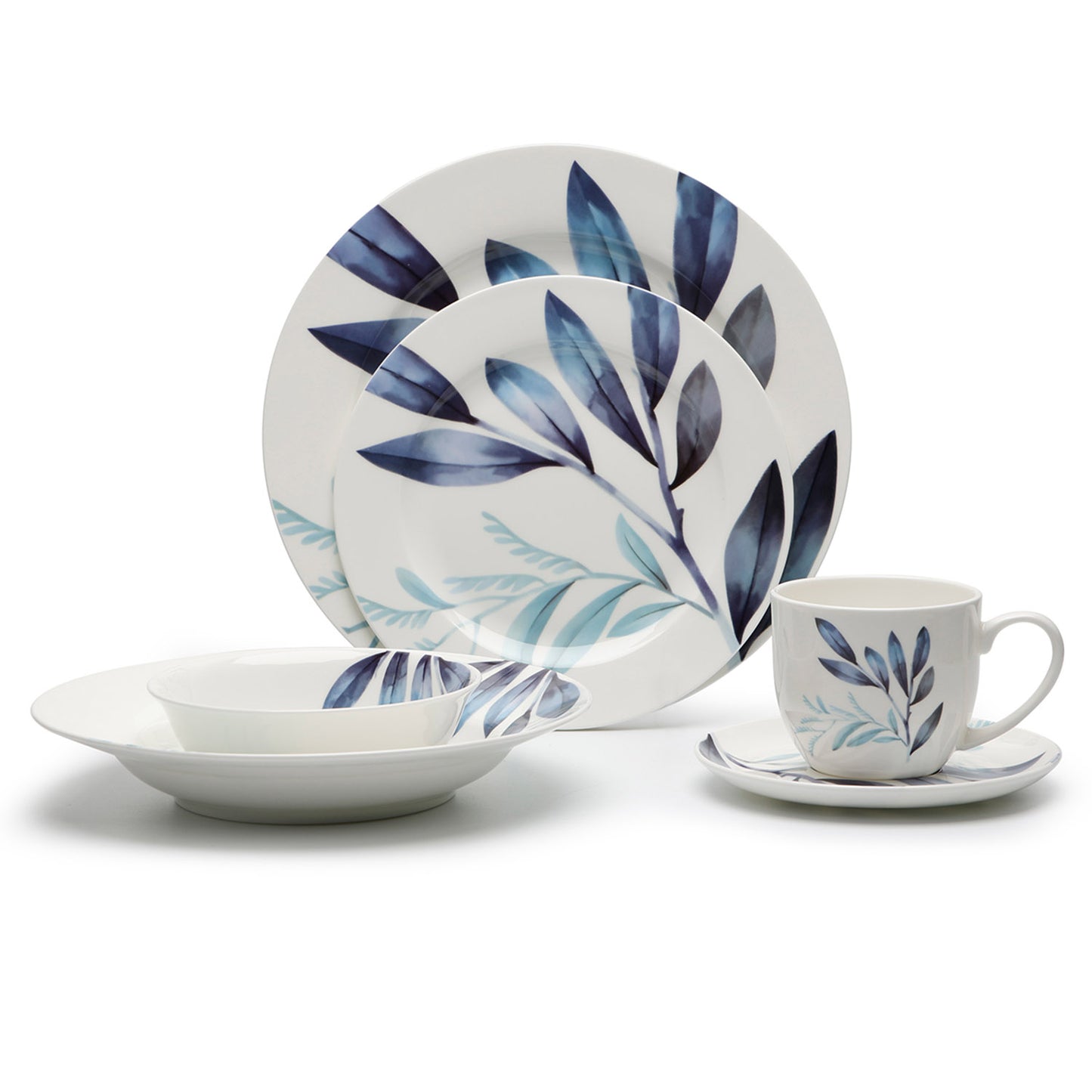 Serene 24pcs Round Shape Dinner Set