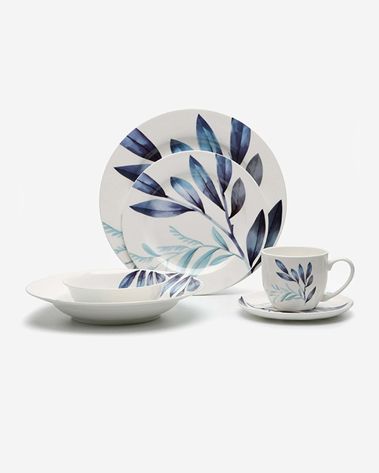 Serene 24pcs Round Shape Dinner Set