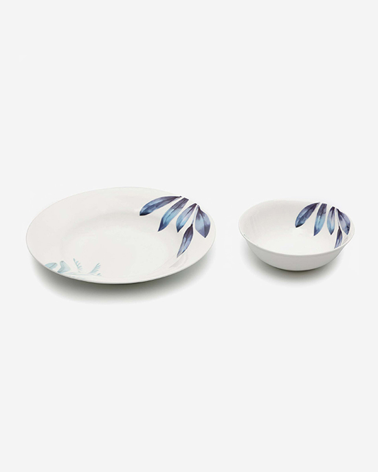 Serene 24pcs Round Shape Dinner Set