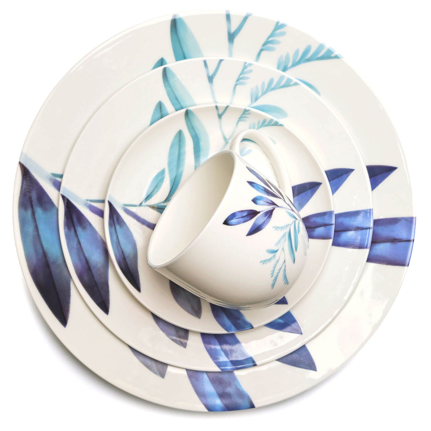 Serene 24pcs Round Shape Dinner Set