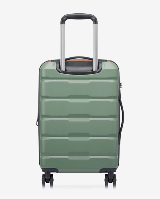 Delsey Paris Citadel Hardcase 4 Double Wheel Expandable Trolley Luggage