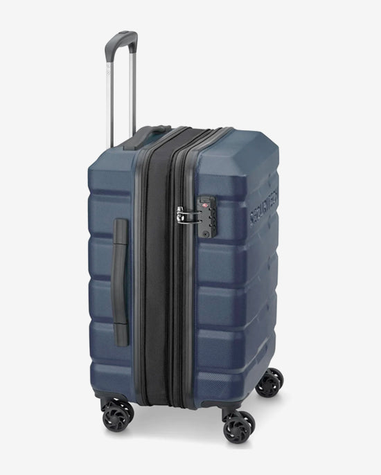 Delsey Paris Citadel Hardcase 4 Double Wheel Expandable Trolley Luggage