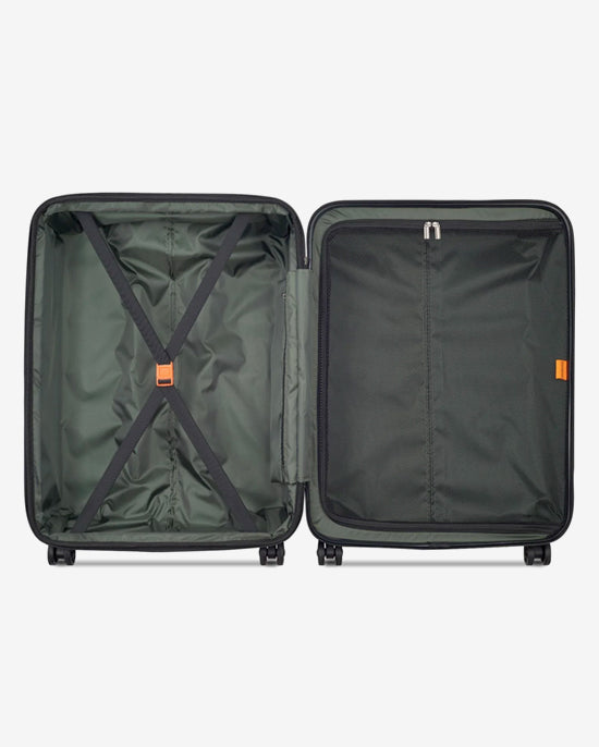 Delsey Paris Citadel Hardcase 4 Double Wheel Expandable Trolley Luggage