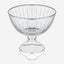 Decorium Accademia Platinum Bowl W/Stand 23.5 Cm