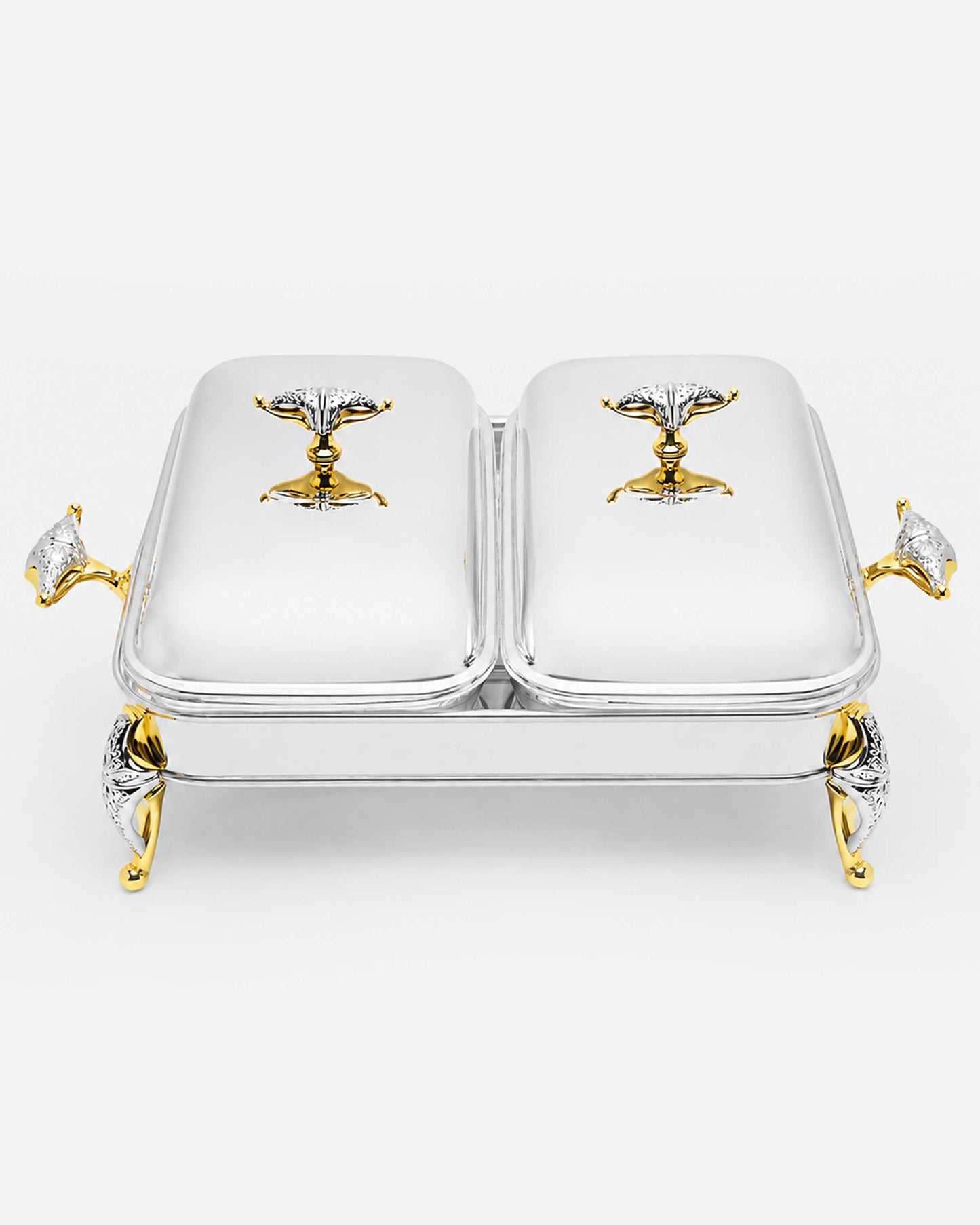 Regent Malaika Gold Oblong 2X1.5 Quarts Warmer