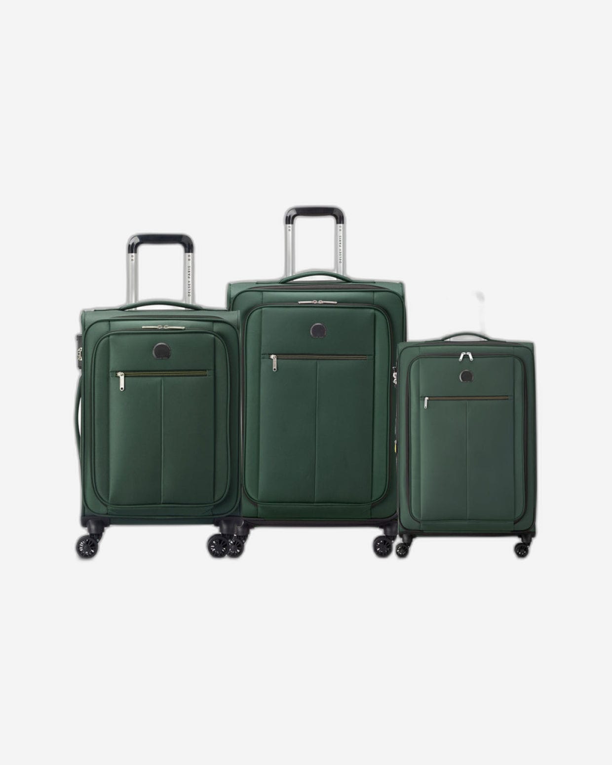 Delsey Paris Pin up Set of 3 Luggage + Free Agreable Backpack