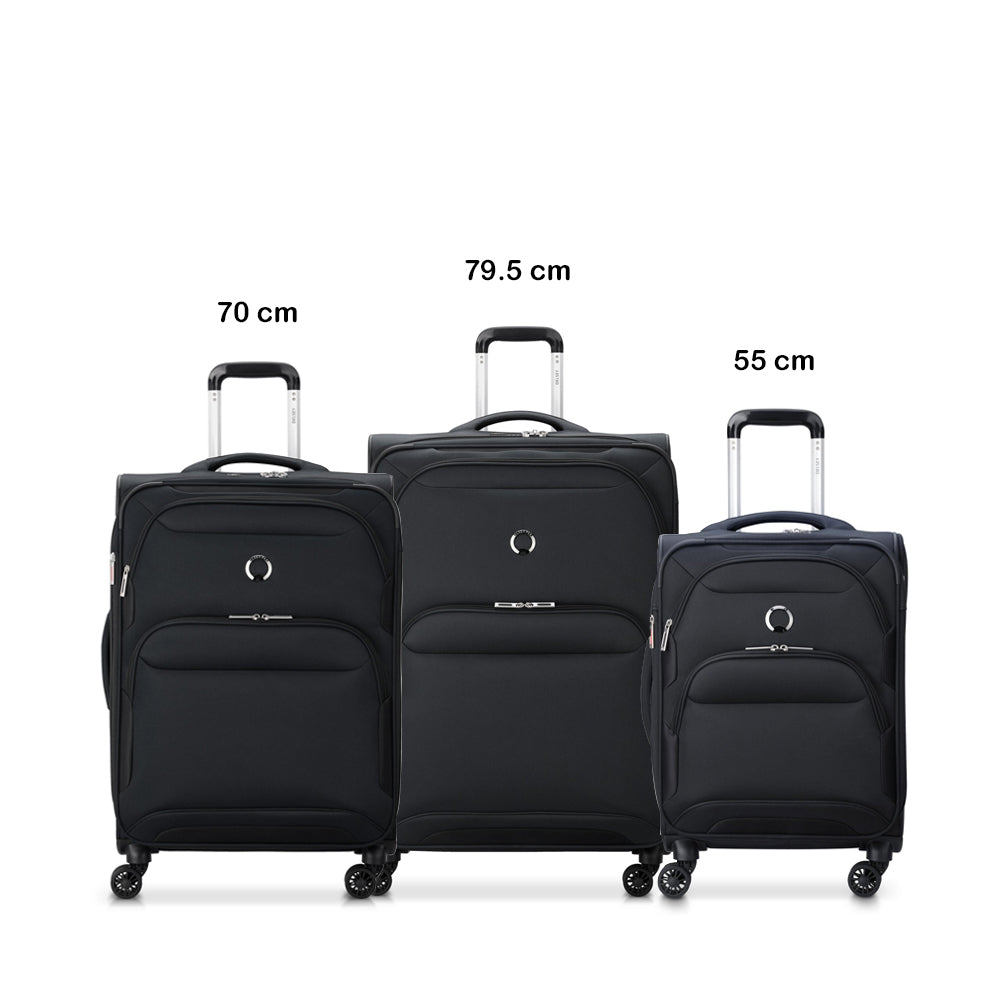 Delsey Paris Sky Max 2.0 Set of 3 Luggage