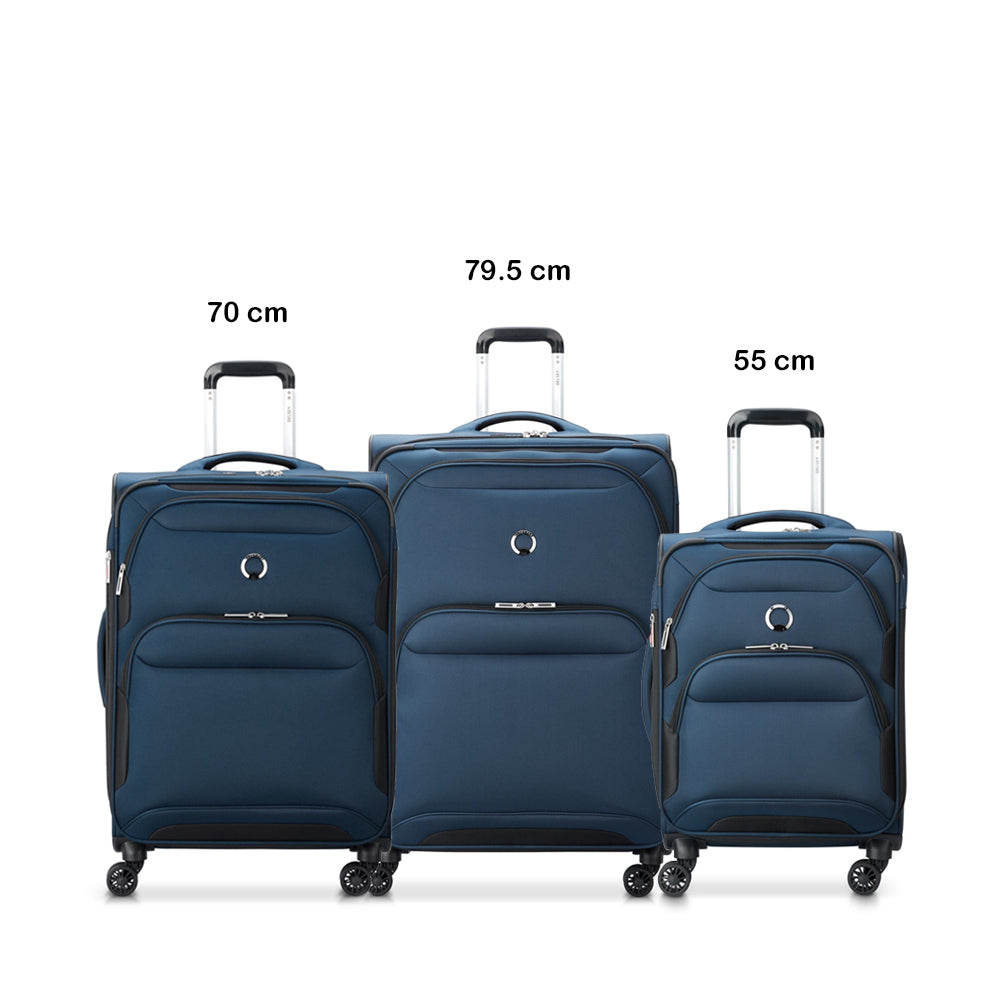 Delsey Paris Sky Max 2.0 Set of 3 Luggage