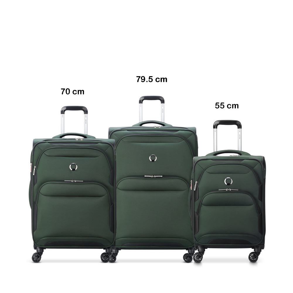 Delsey Paris Sky Max 2.0 Set of 3 Luggage