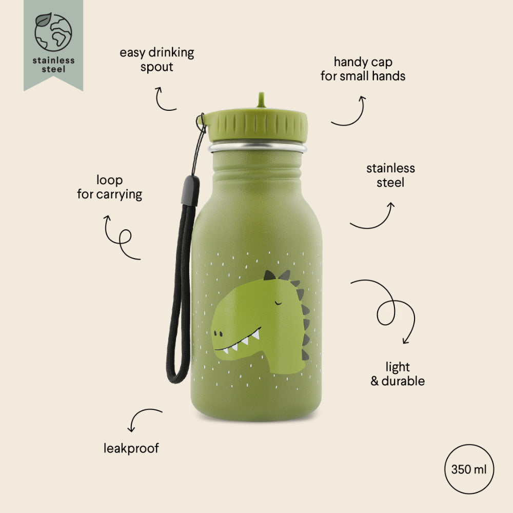 Trixie Water Bottle 350ml Mr Dino