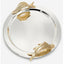 Pantazelos Gold-Plated Handle Tray 38cm