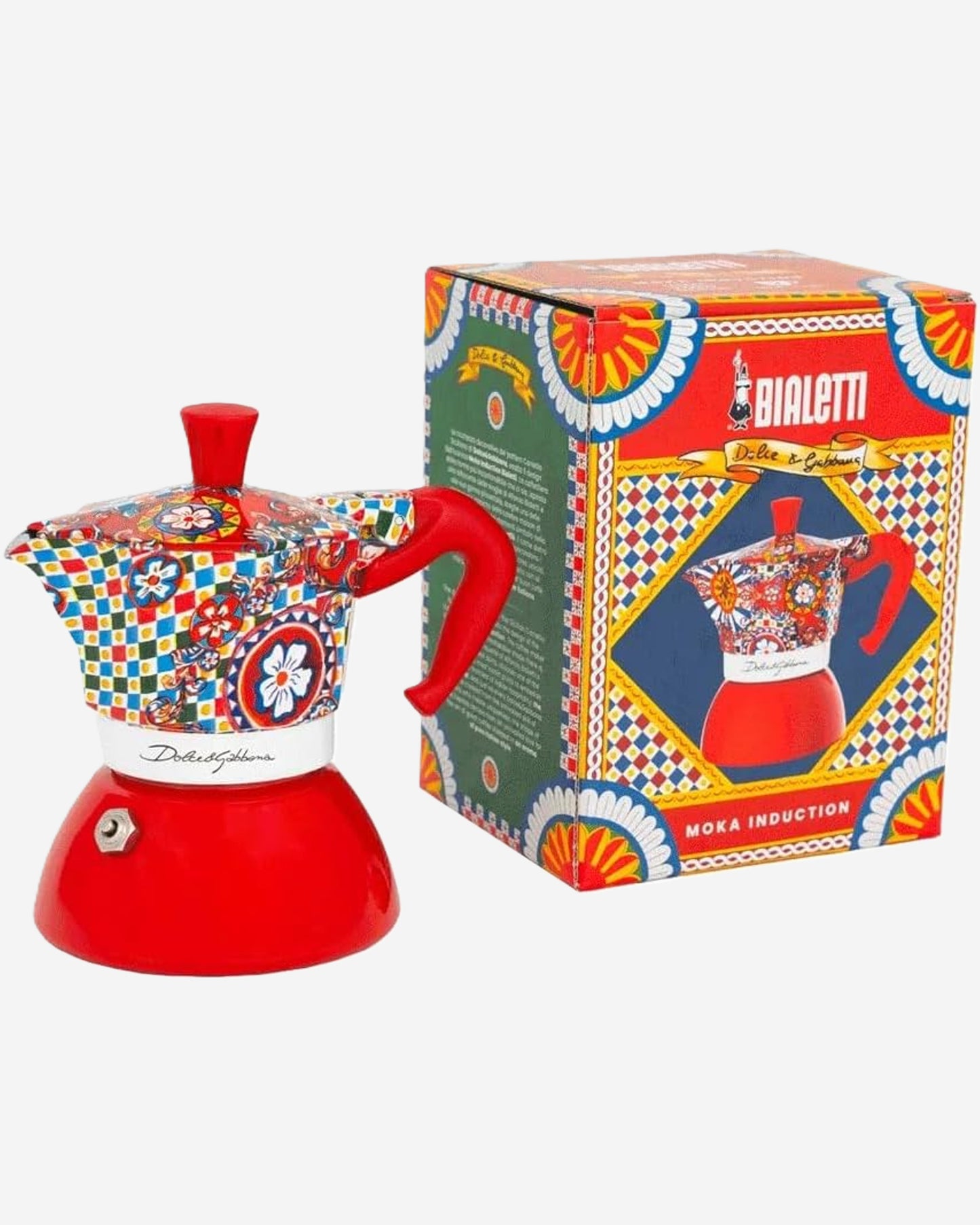Bialetti Moka Induction 4 Cups Dolce&Gabbana