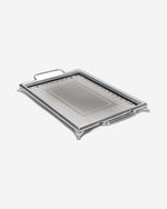 TRESORS ALEXIE INOX RECT TRAY CM 45X31