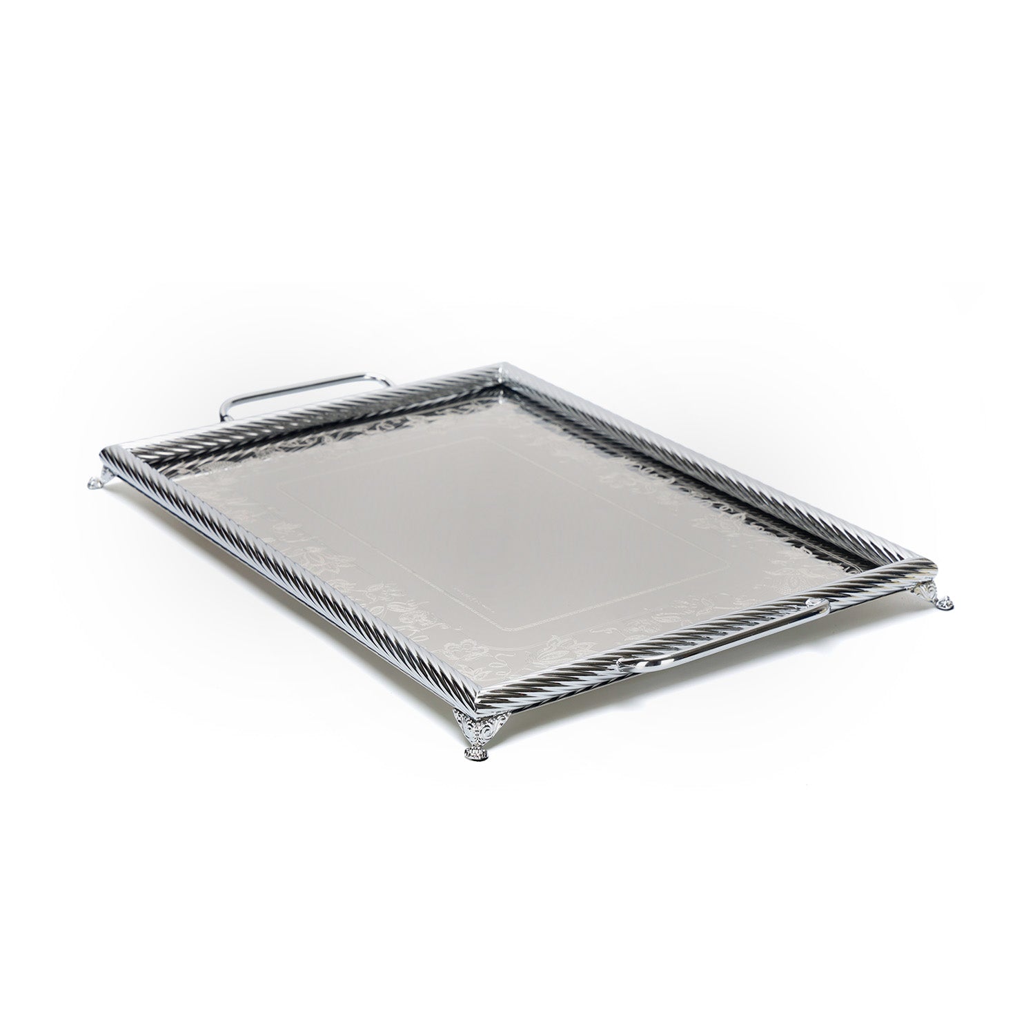 TRESORS MIA INOX RECT TRAY CM 50X35