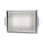 Tresors Mia Inox Rect Tray Cm 50X35