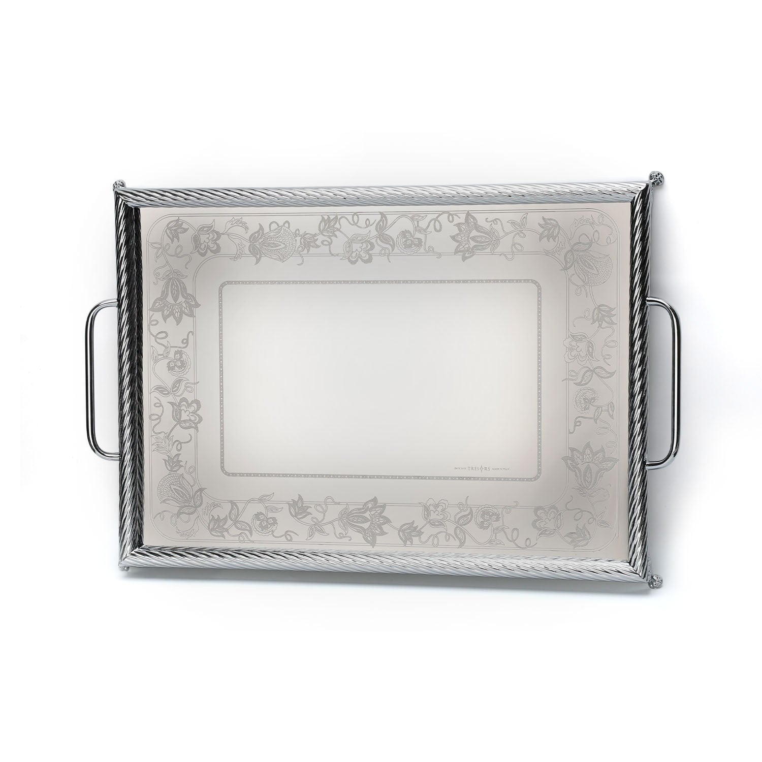 Tresors Mia Inox Rect Tray Cm 50X35