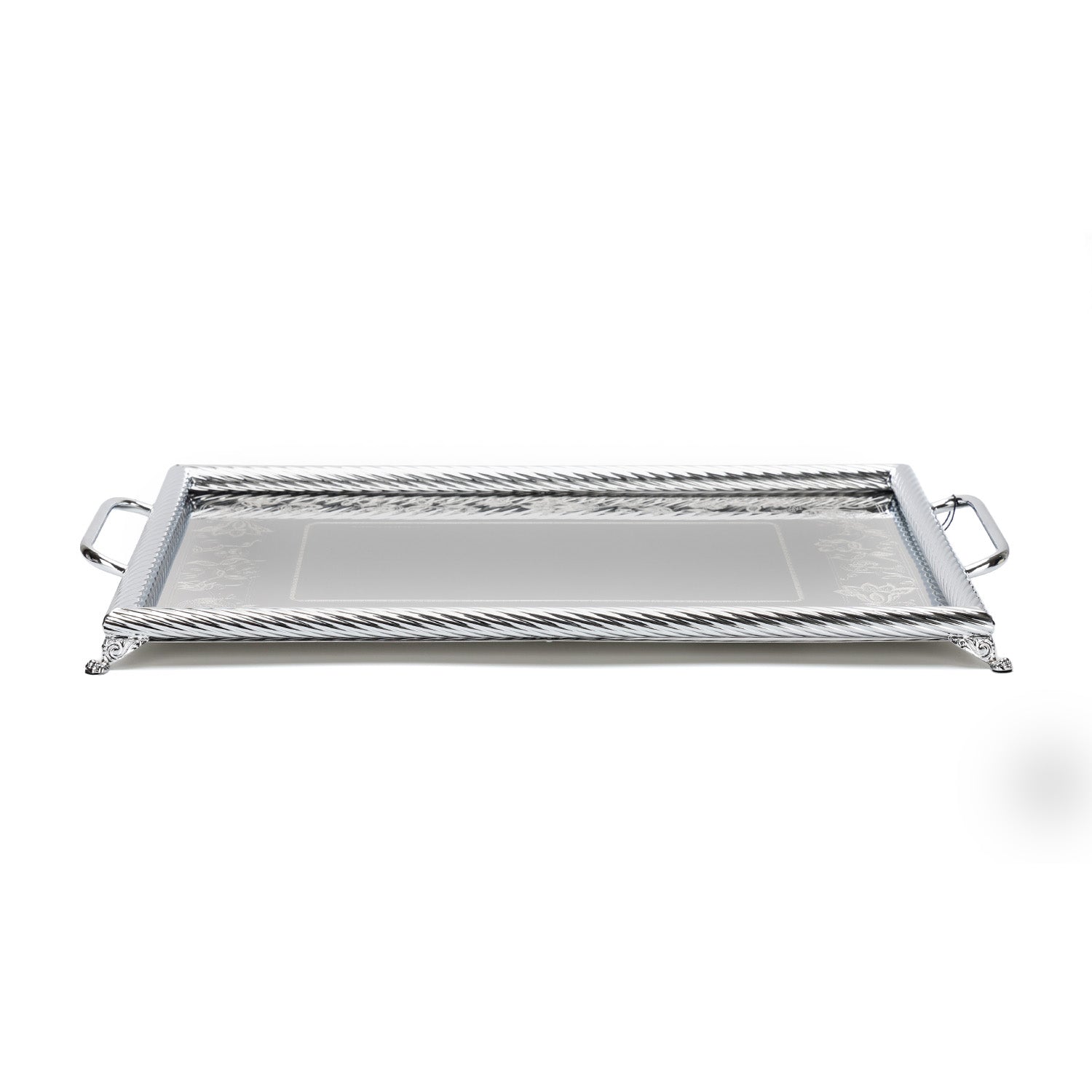 Tresors Mia Inox Rect Tray Cm 50X35