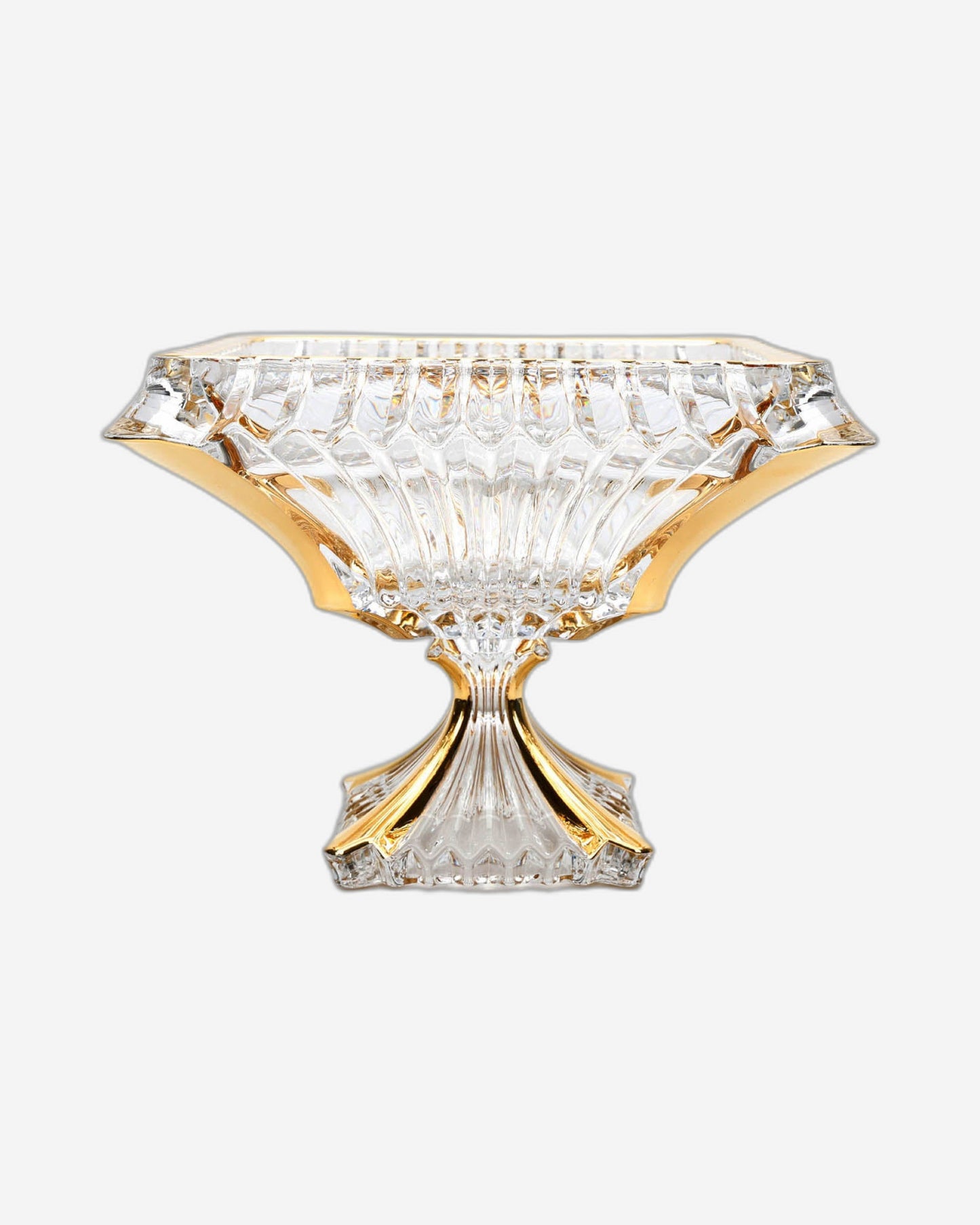 Bohemia Prague FTD Bowl 280 with Gold Non Lead Crystal