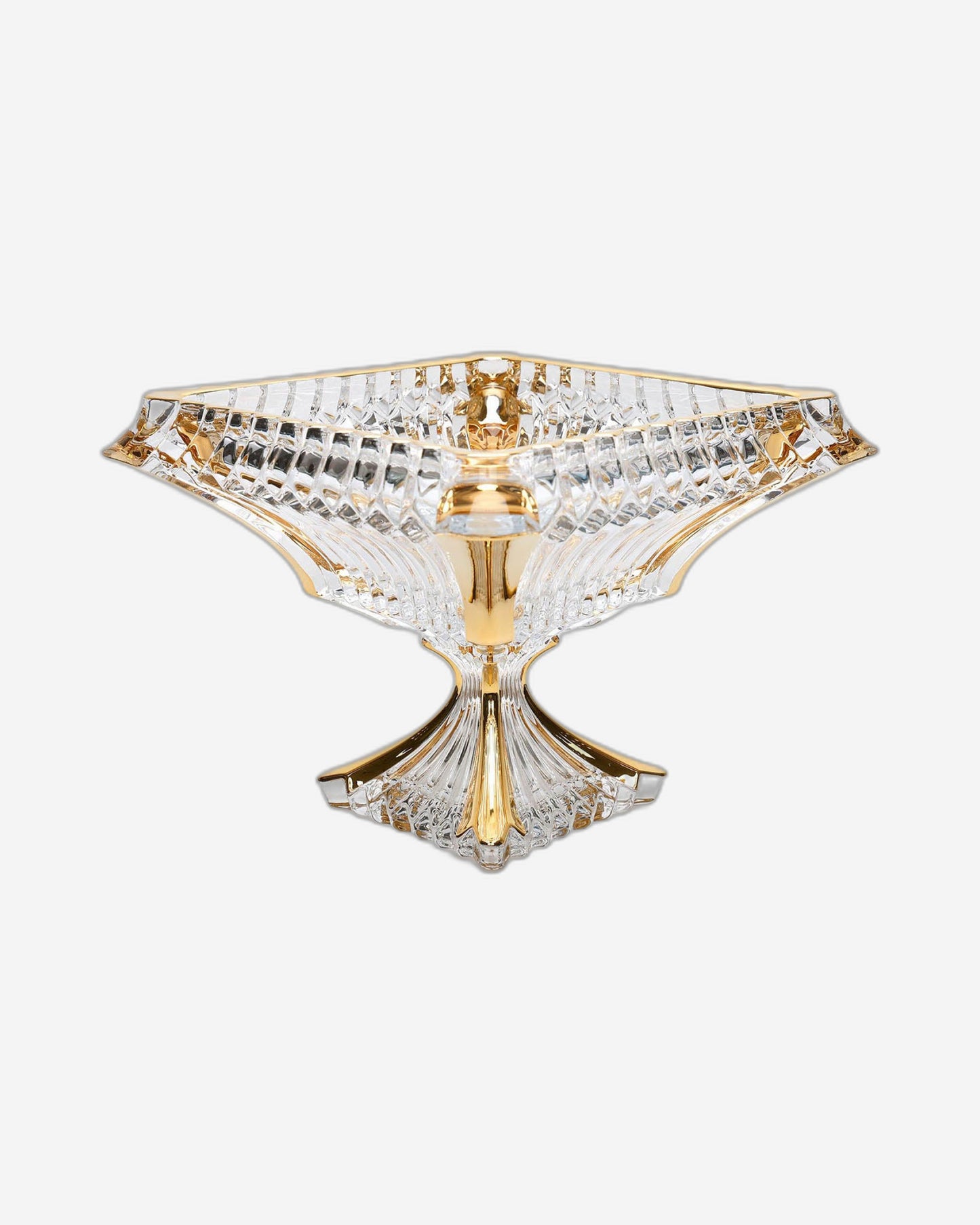 Bohemia Prague FTD Bowl 280 with Gold Non Lead Crystal