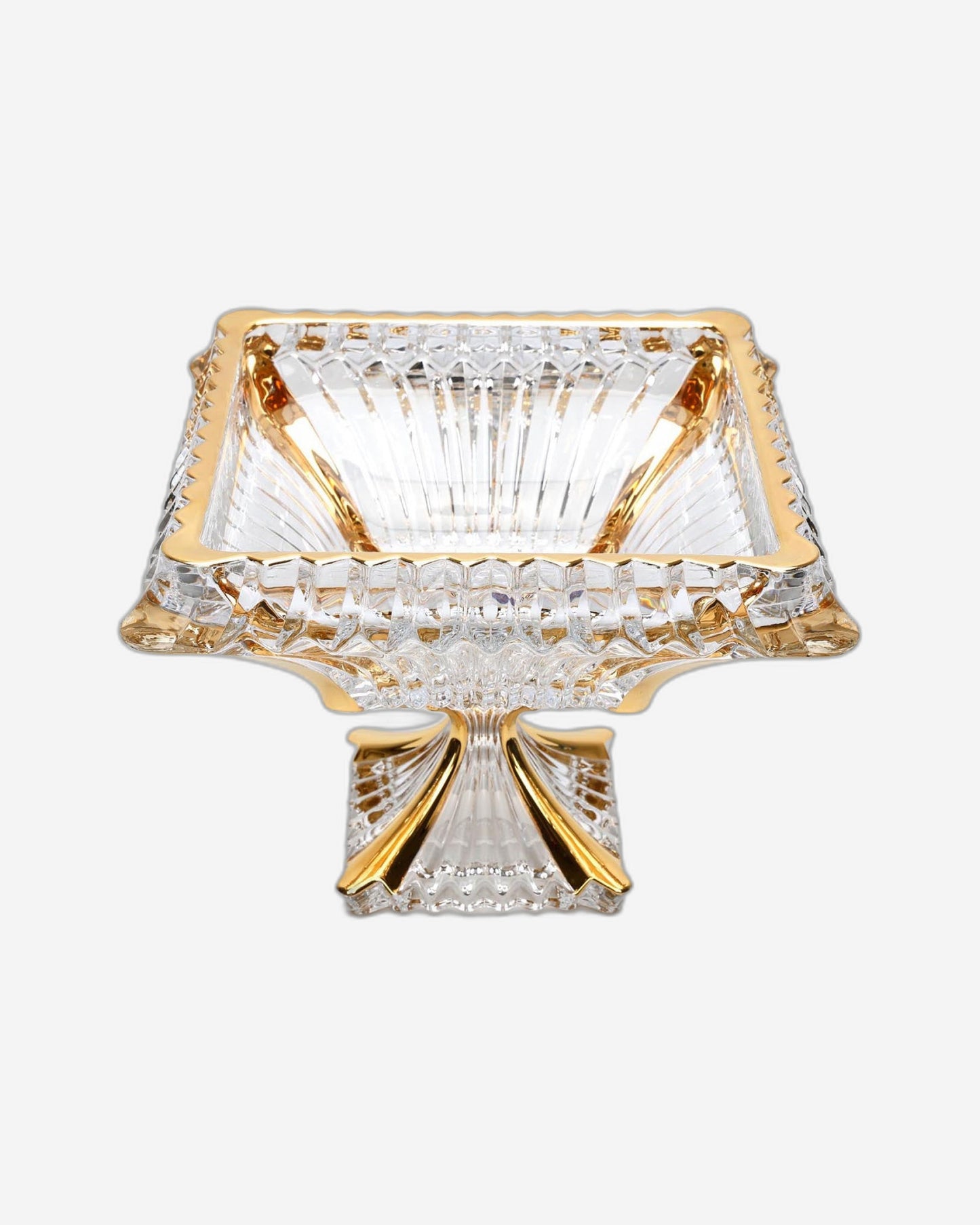 Bohemia Prague FTD Bowl 280 with Gold Non Lead Crystal