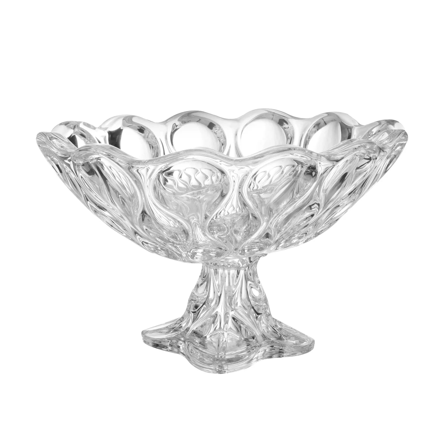 Bohemia Ocean FTD Oval Bowl 370 Non Lead Crystal