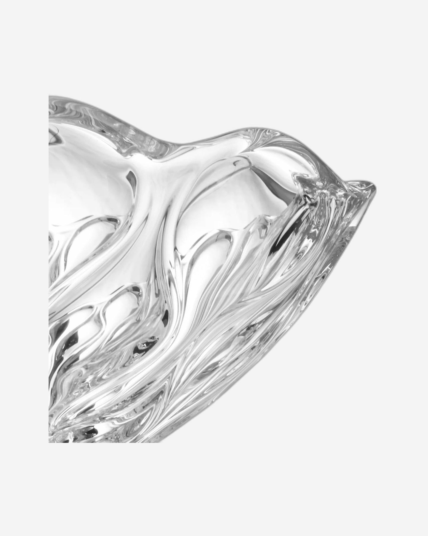 Bohemia Ocean FTD Oval Bowl 370 Non Lead Crystal