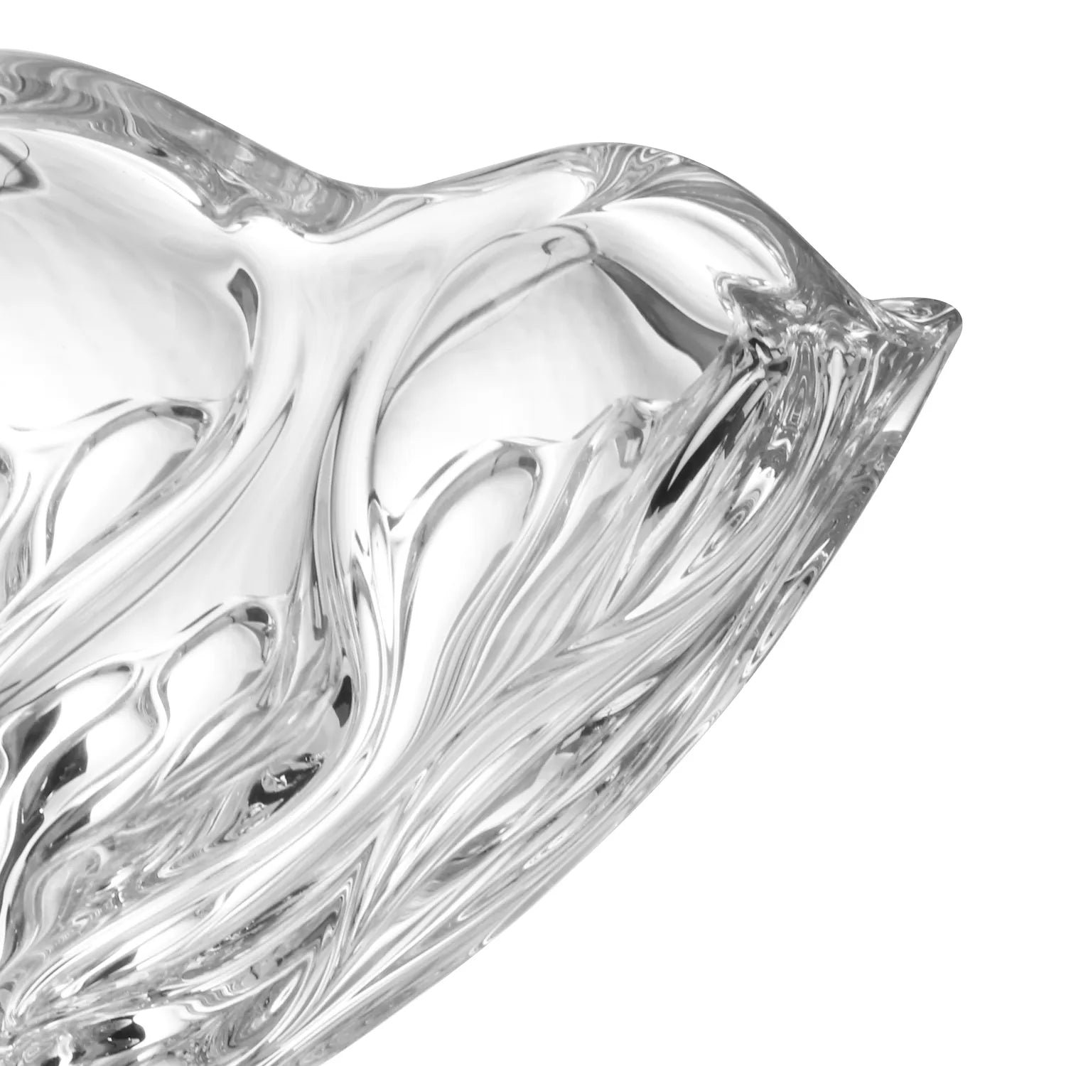 Bohemia Ocean FTD Oval Bowl 370 Non Lead Crystal
