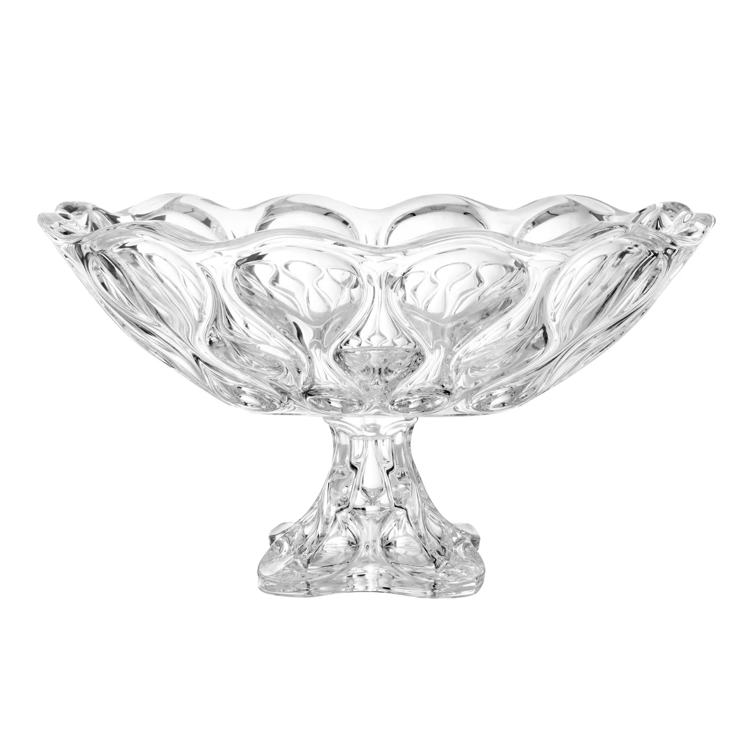 Bohemia Ocean FTD Oval Bowl 370 Non Lead Crystal