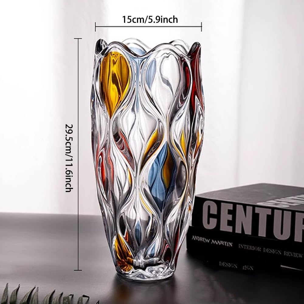 Bohemia Ocean Vase With Lister Non Lead Crystal
