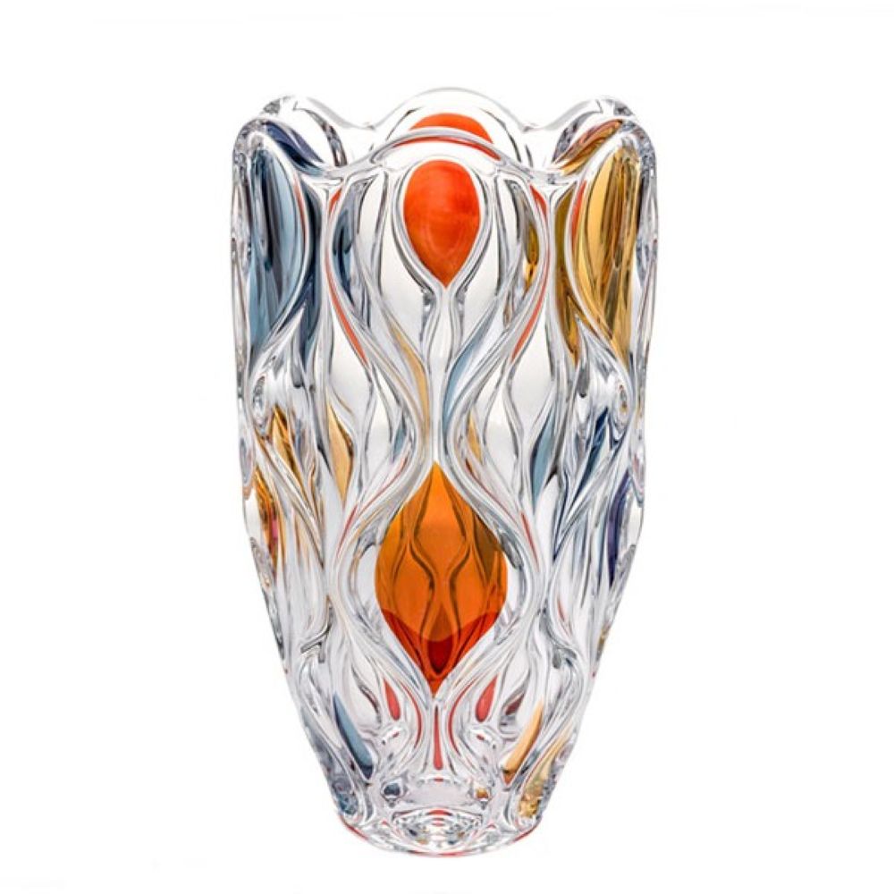 Bohemia Ocean Vase With Lister Non Lead Crystal