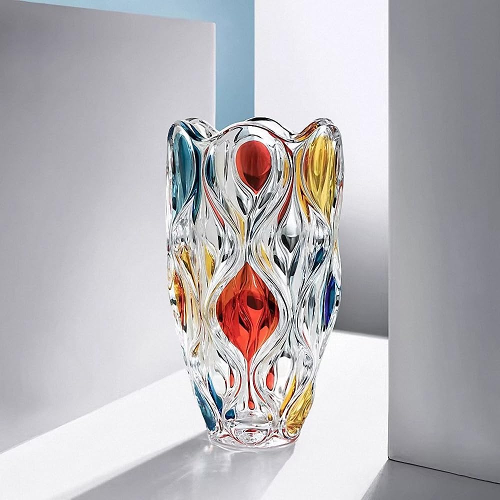Bohemia Ocean Vase With Lister Non Lead Crystal