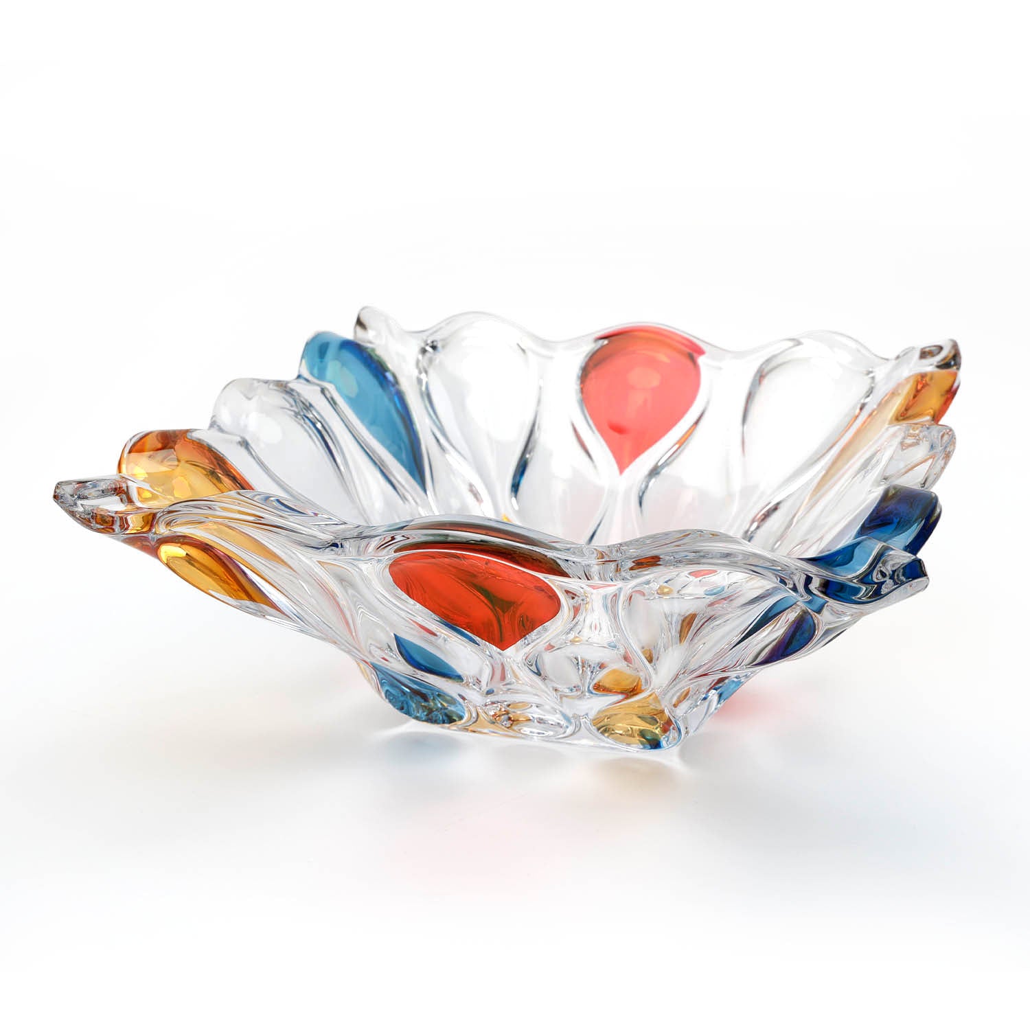 Bohemia Ocean Bowl 280 With Lister Non Crystal