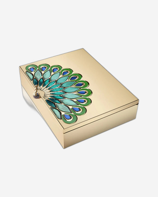 Winko Peacock Trinket Box - J-166-10143