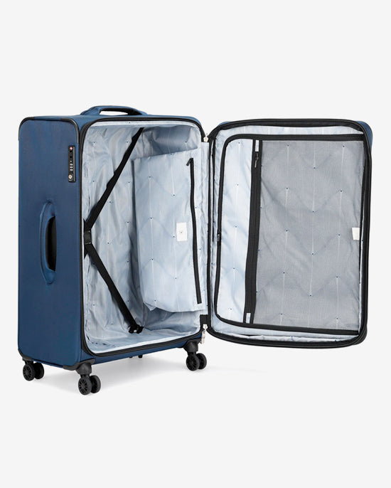 Delsey Paris Sky Max 3Piece Luggage Trolley Set  + Free  Agreable Backpack
