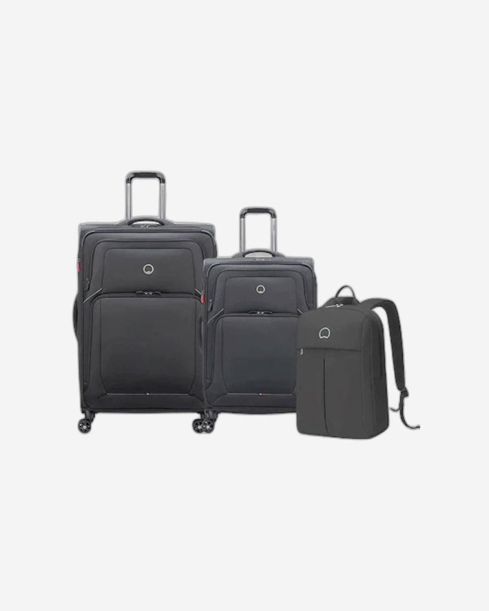 Delsey Paris Optimax Lite Set of 2 Luggage + Free Agreable Backpack