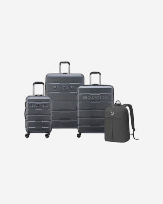 Delsey Paris Citadel 3 Piece Set Expandable Trolley Luggage Set  + Free  Agreable Backpack
